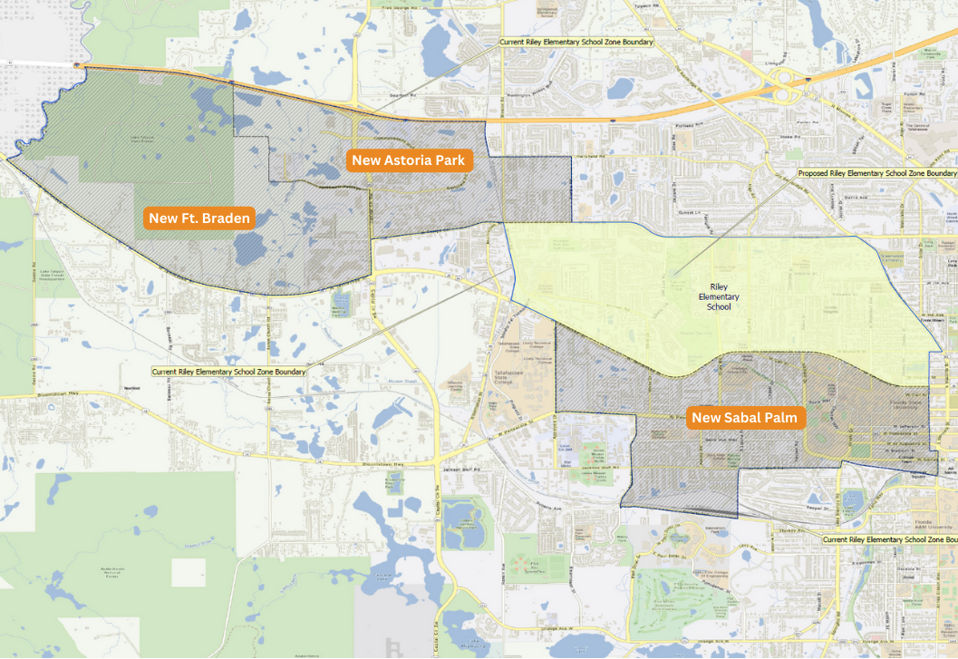 Picture of map for new school zone Picture of map for new school zone
